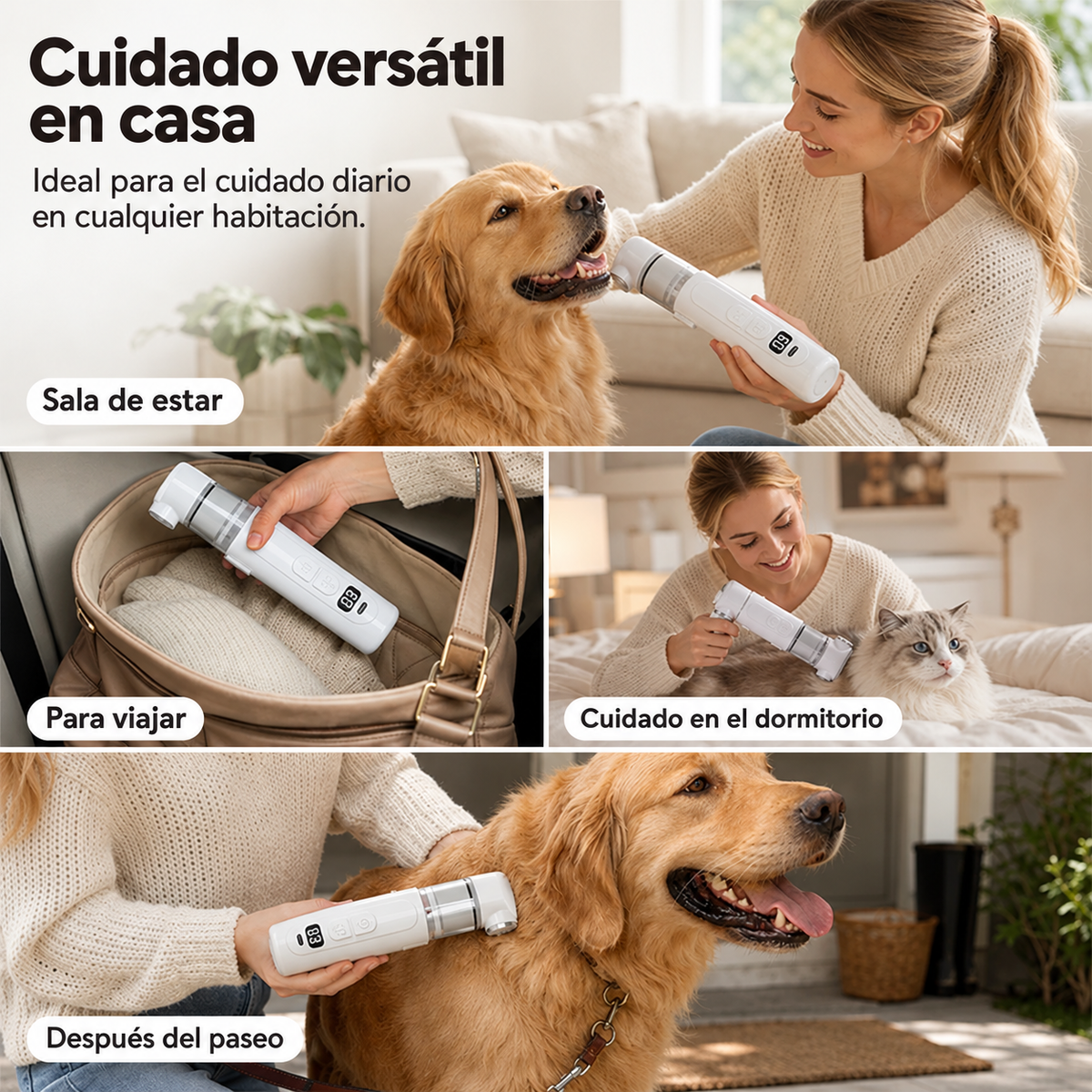 CUIDA EL PELAJE DE TU MASCOTA CON MENOS ESFUERZO 🐾
